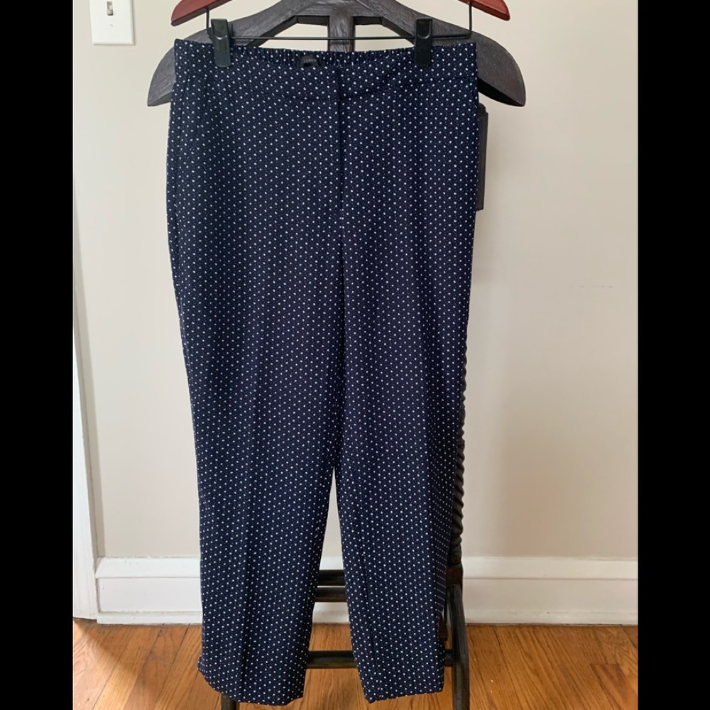 JCrew Navy Cropped Pant